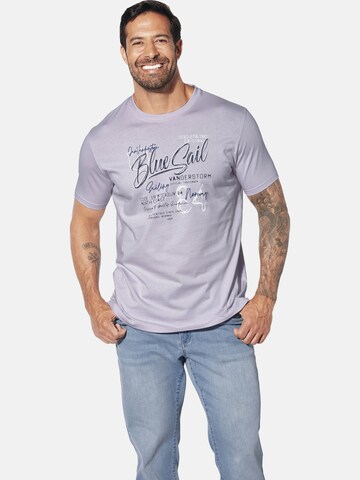 Jan Vanderstorm Shirt 'Othan' in Lila