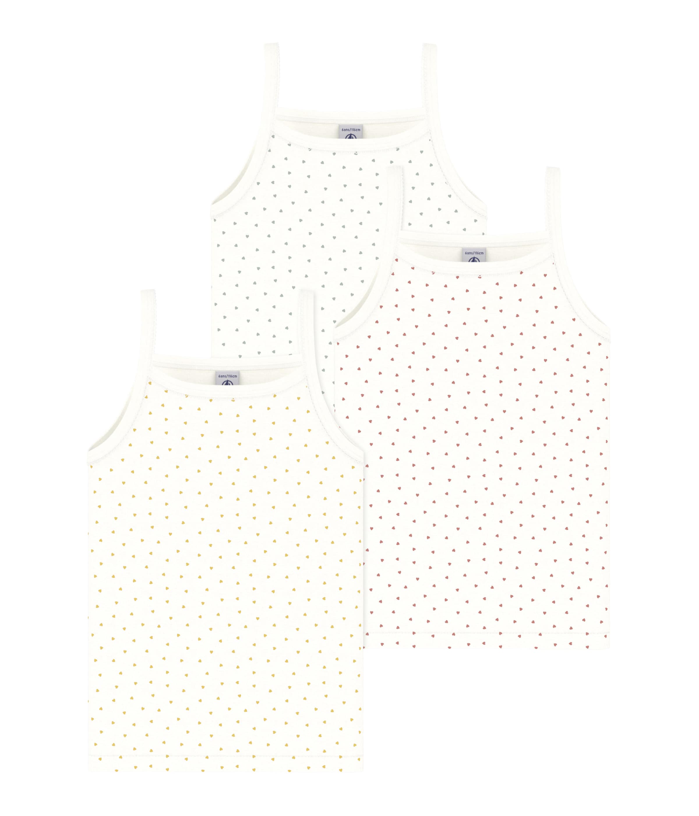 PETIT BATEAU Undershirt in White: front