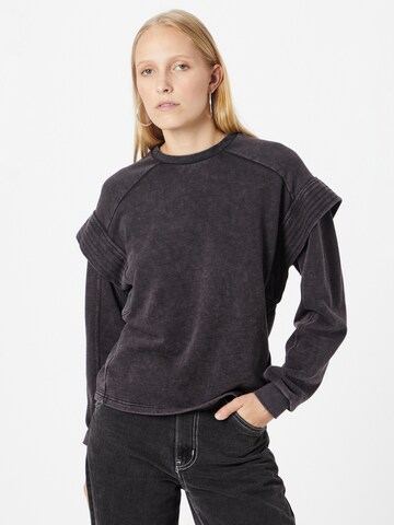 SCOTCH & SODA Sweatshirt in Black: front