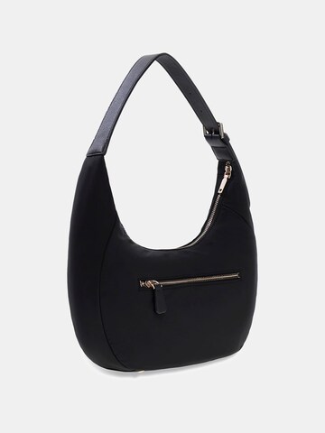 GUESS Schultertasche 'Gemma' in Schwarz