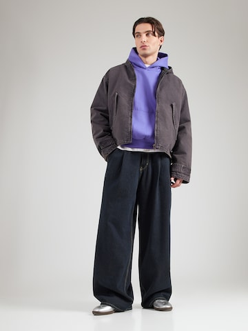 WEEKDAY Широки крачоли Дънки в синьо