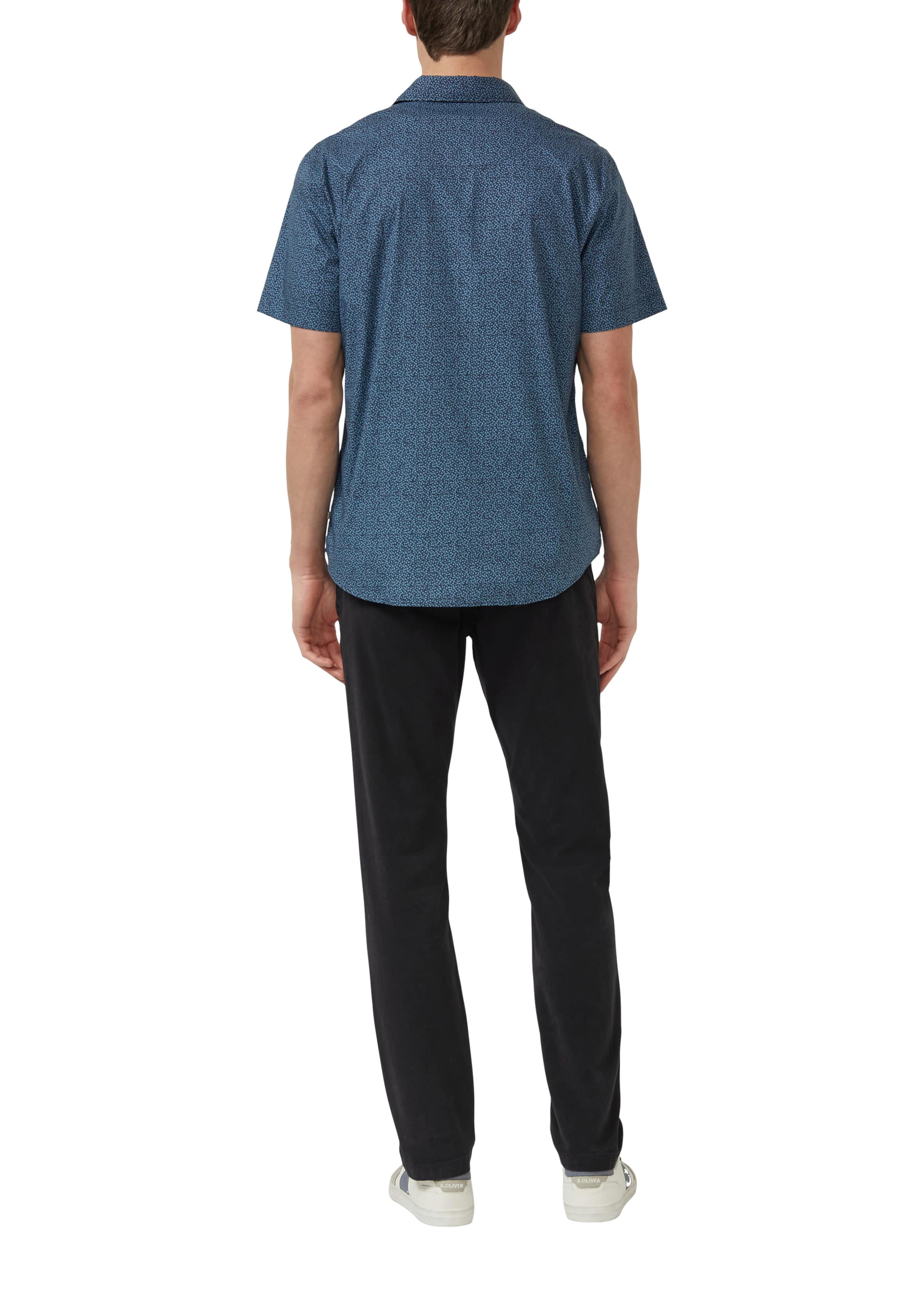 Coupe slim Chemise s.Oliver en bleu