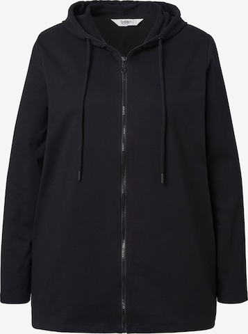 Angel of Style Sweat jacket in Black: front