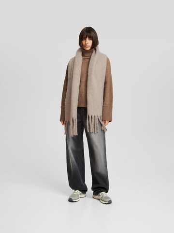 Bershka Scarf in Beige