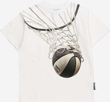 T-Shirt 'Riley' Molo en blanc : devant