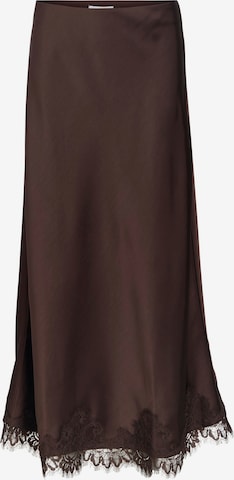 OBJECT Skirt 'OBJNALINE COLLECTOR’S ITEM' in Brown: front