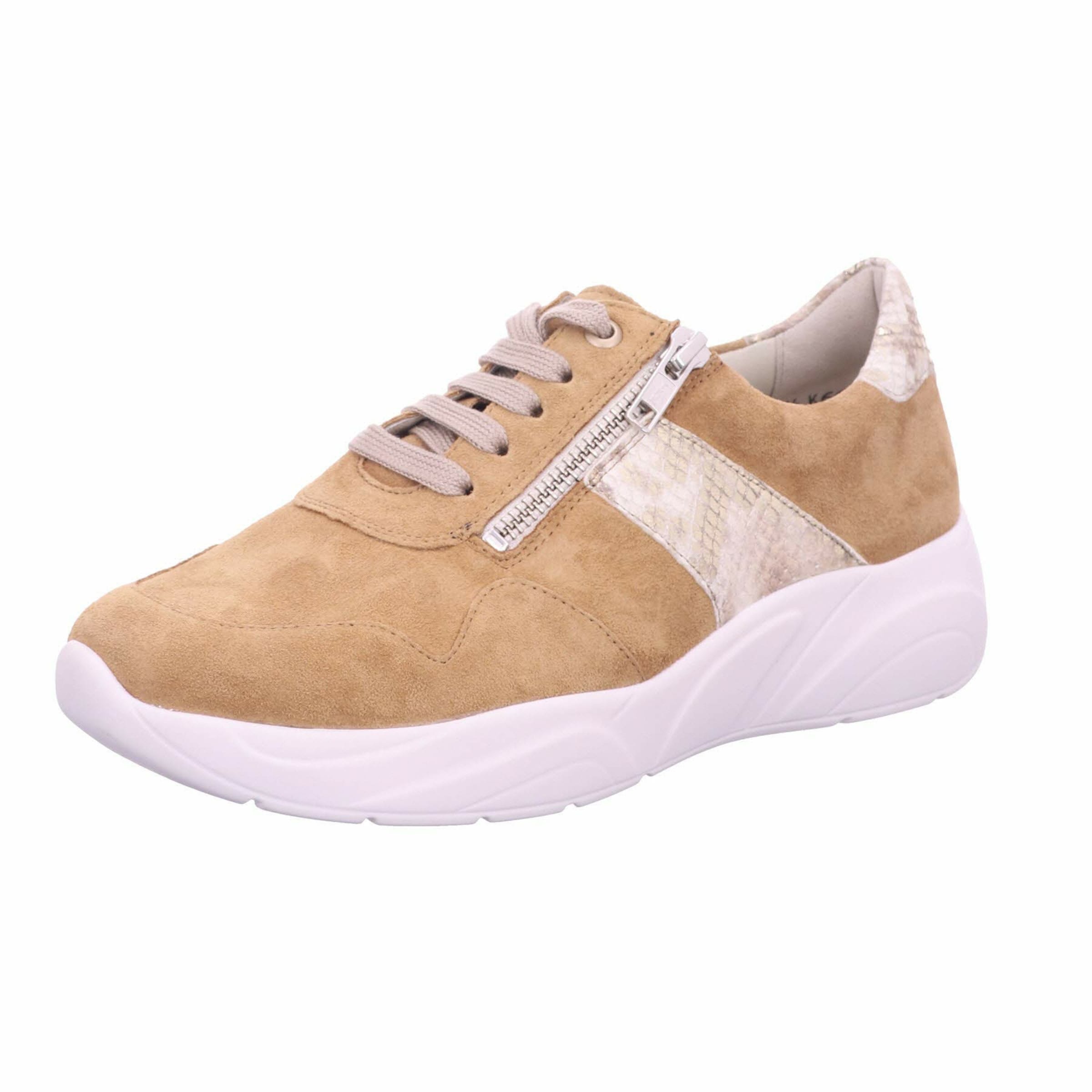 SOLIDUS Sneaker in Beige: Vorderseite