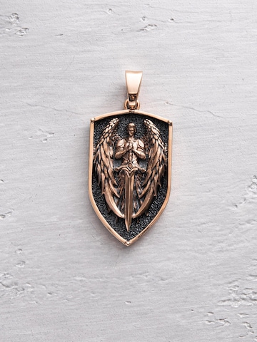 Ciondolo 'DIVINE PROTECTOR' di REYTEL in giallo: frontale