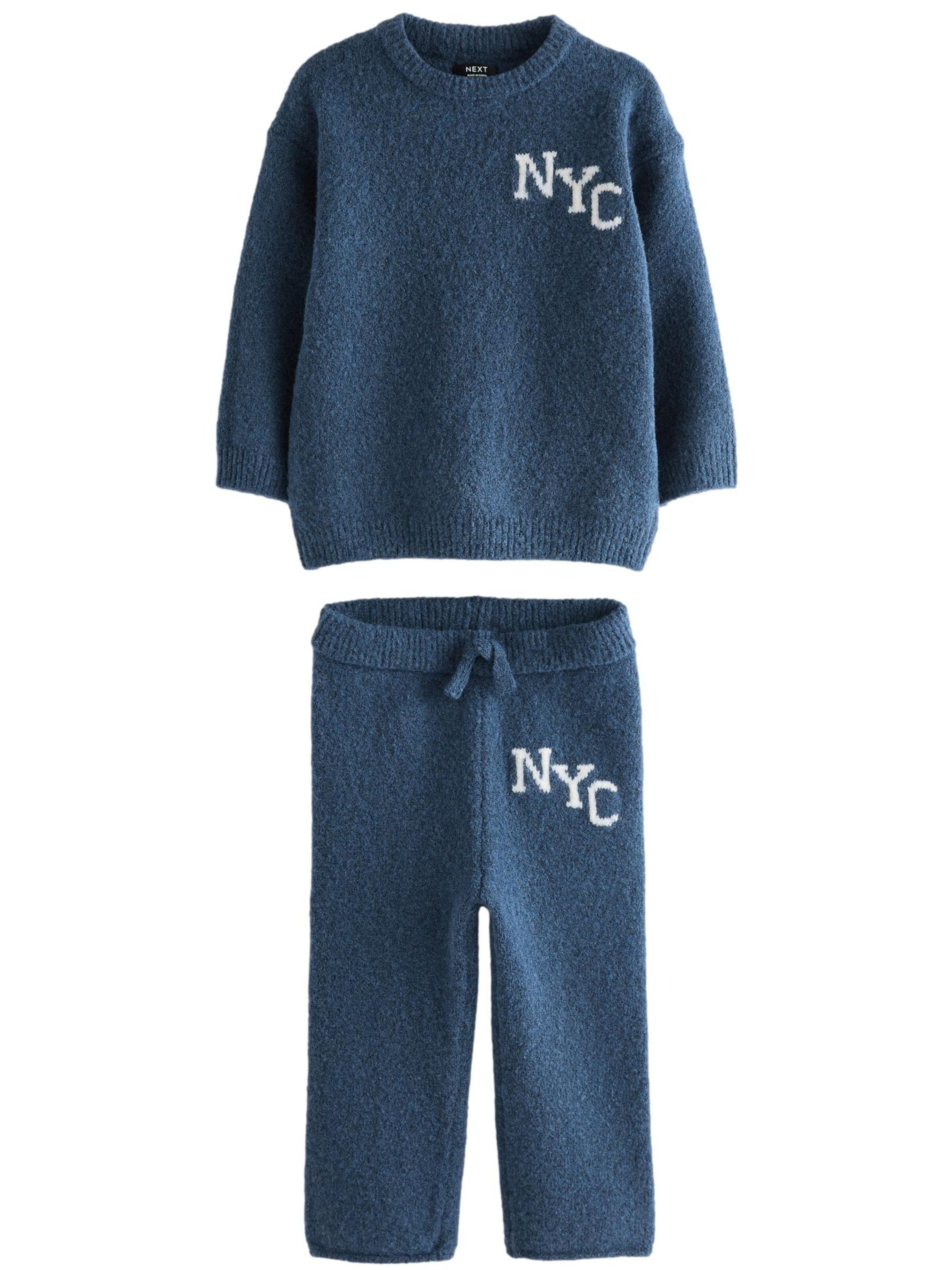 Set Next en bleu : devant