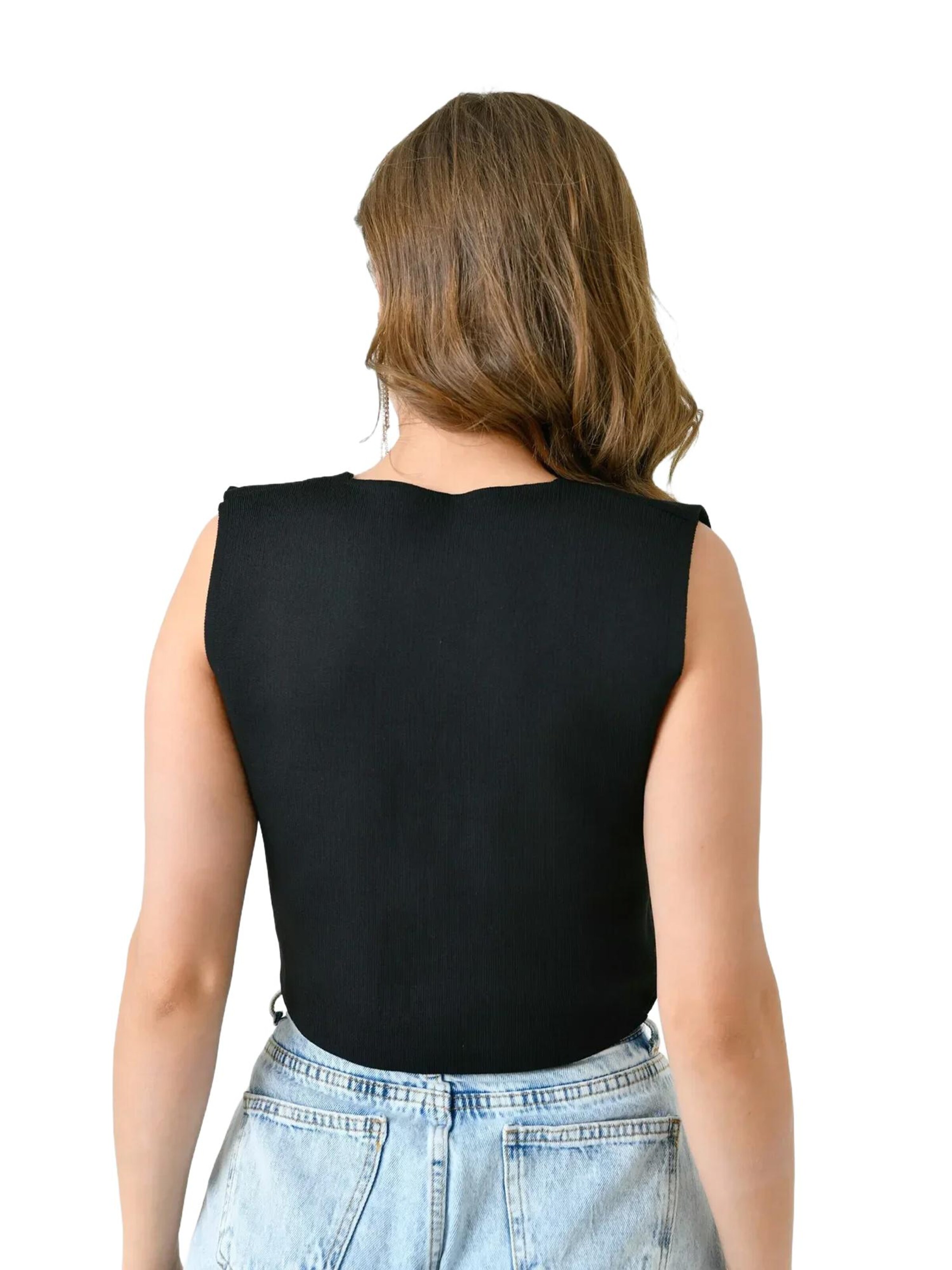 WOMAN VISION Bodywarmer in Zwart