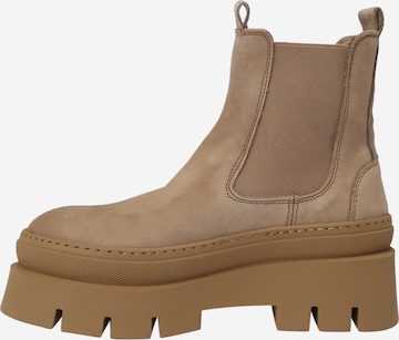 PAVEMENT - Botas Chelsea 'Linnie' en beige