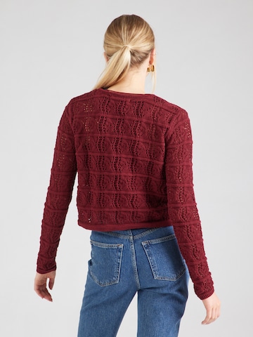 VERO MODA Pletena jopa 'VMAMAZING' | rjava barva