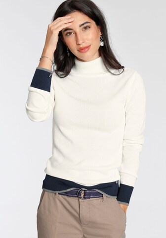 AJC Sweater in Beige: front
