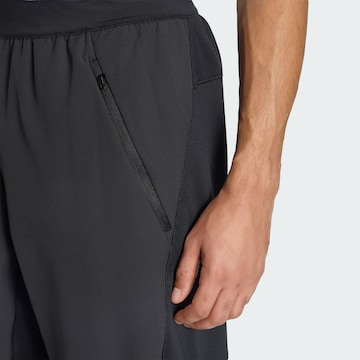 ADIDAS PERFORMANCE Zúžený Sportovní kalhoty 'D4T' – černá