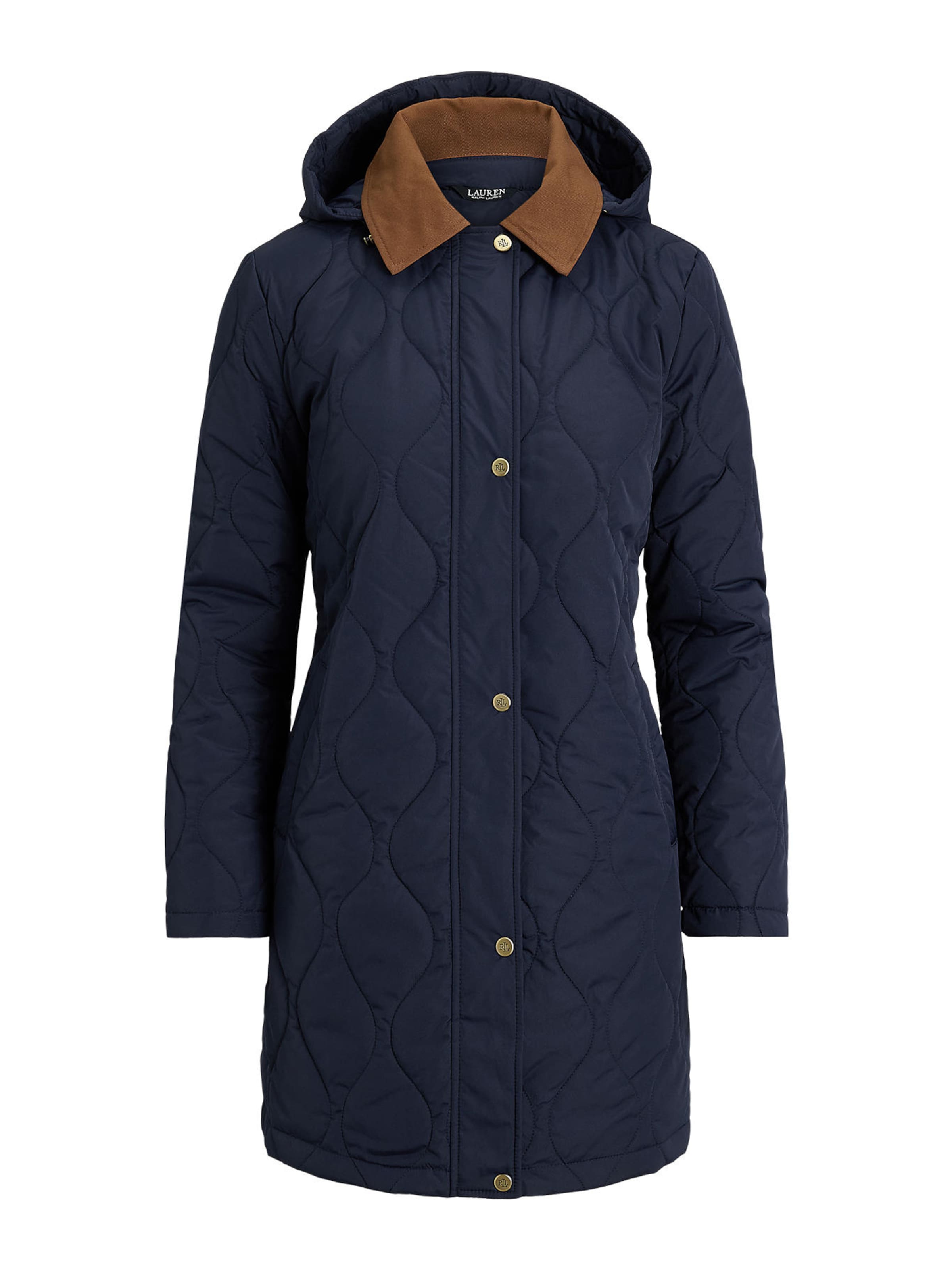 zils Lauren Ralph Lauren Starpsezonu jaka: no priekšpuses