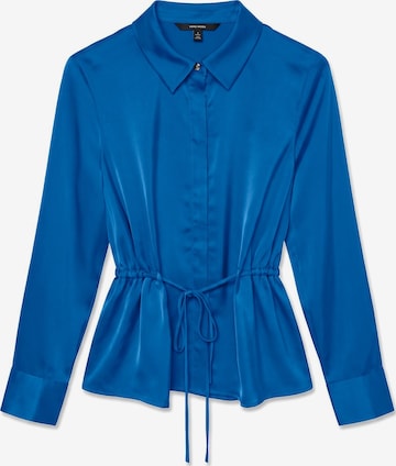 Chemisier 'RIVER' VERO MODA en bleu : devant