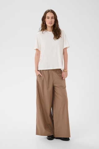 CULTURE Wide Leg Hose 'Jila Olena ' in Grün