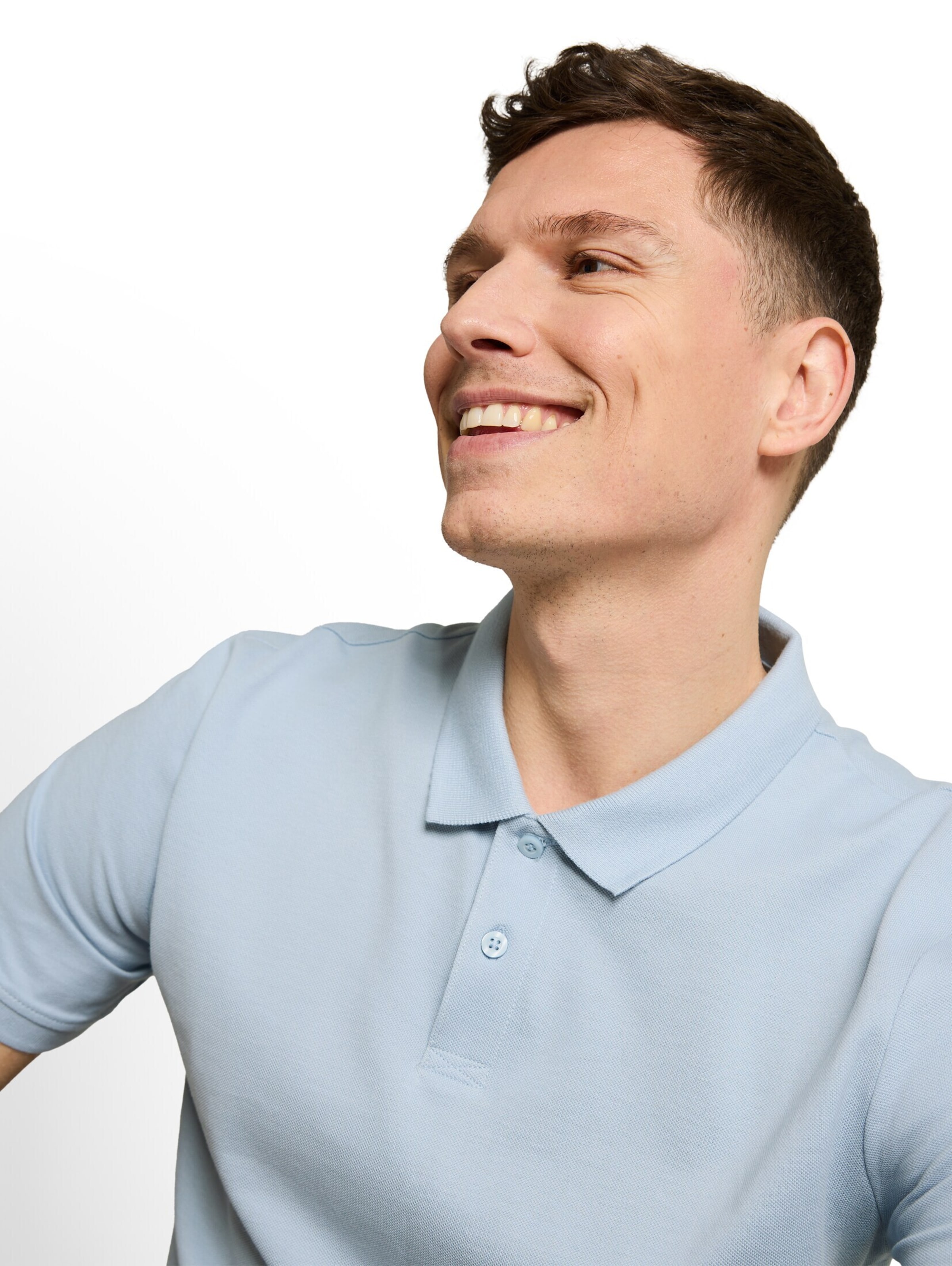 TOM TAILOR DENIM Shirt in Blauw