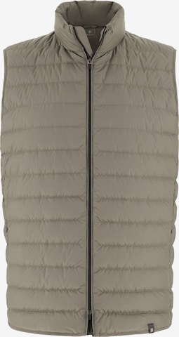 Gilet 'B Sustainable' Boggi Milano en gris : devant
