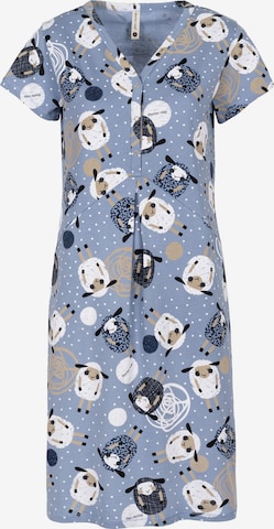 Doctor nap Nachthemd in Grau: Vorderseite