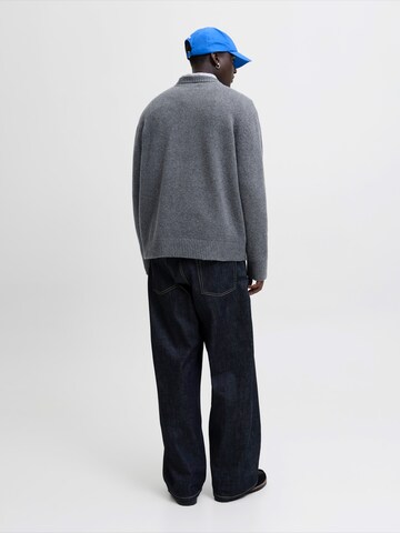 JACK & JONES Pulover 'JORNORREBRO' | siva barva