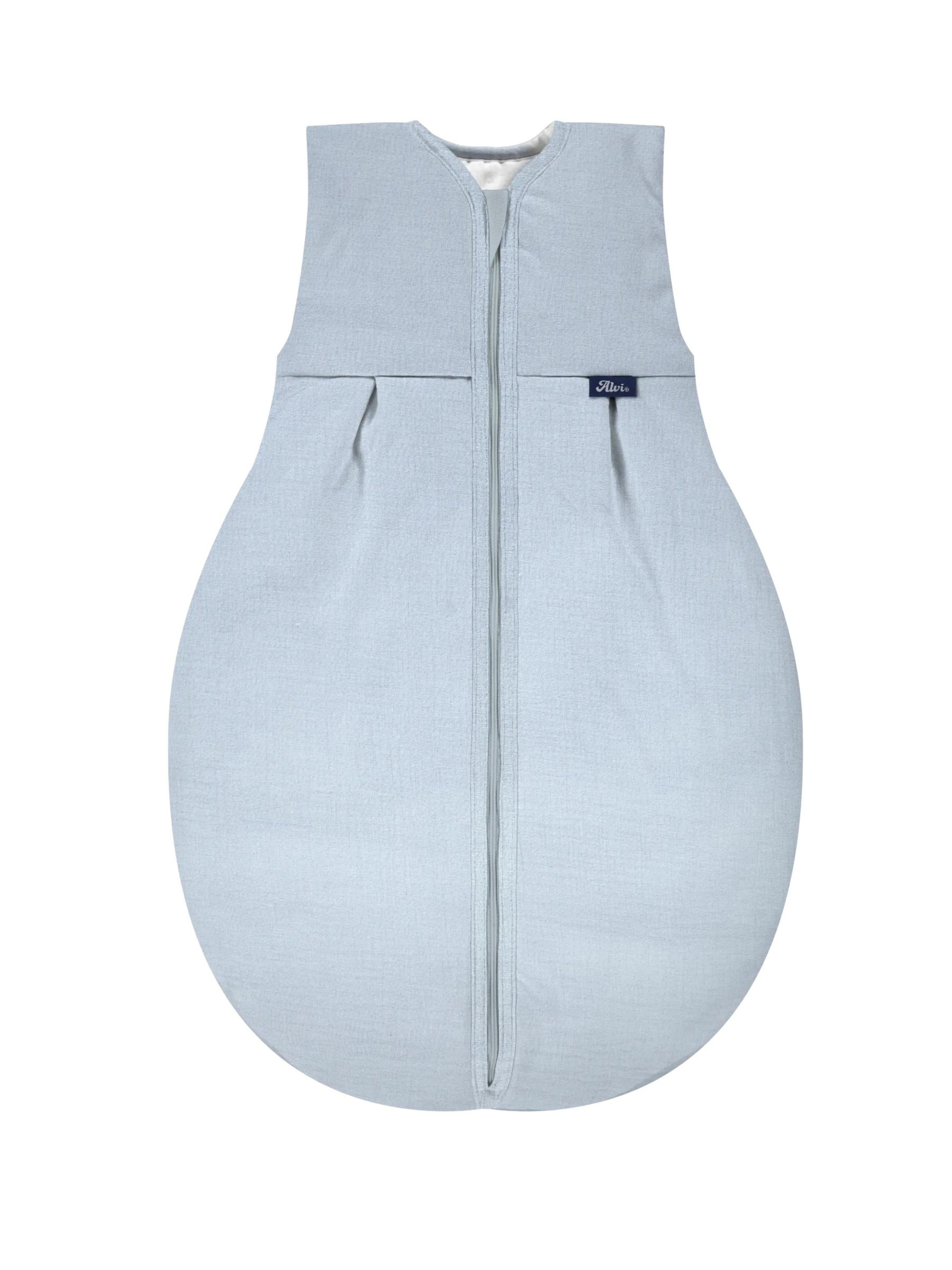 ALVI Schlafsack '4-Season'‌ in Blau: Vorderseite