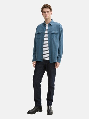 TOM TAILOR Tussenjas in Blauw