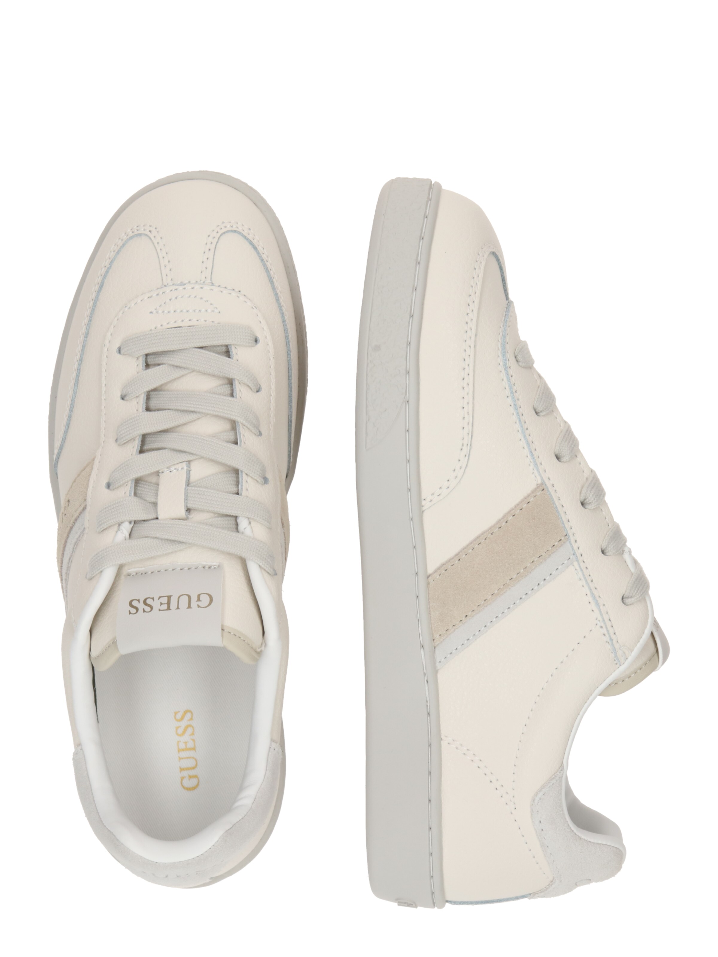 GUESS Platform trainers 'NOLINAS' in White