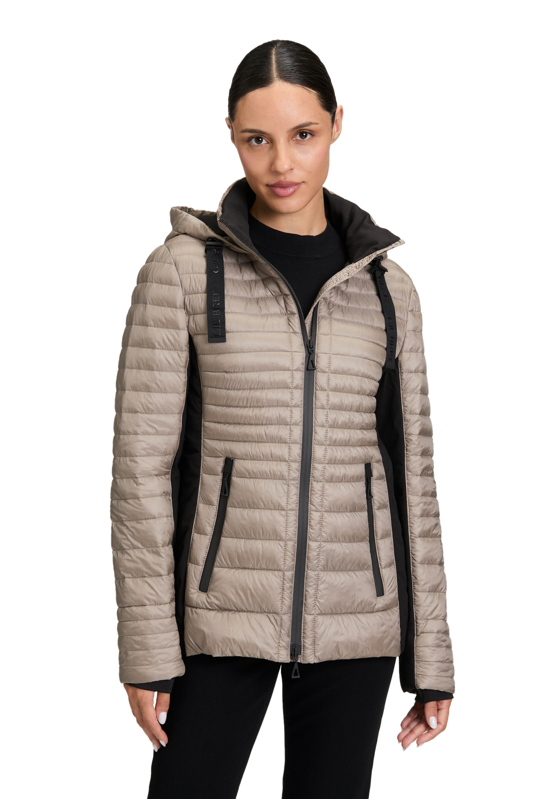 GIL BRET Winter Jacket in Beige: front