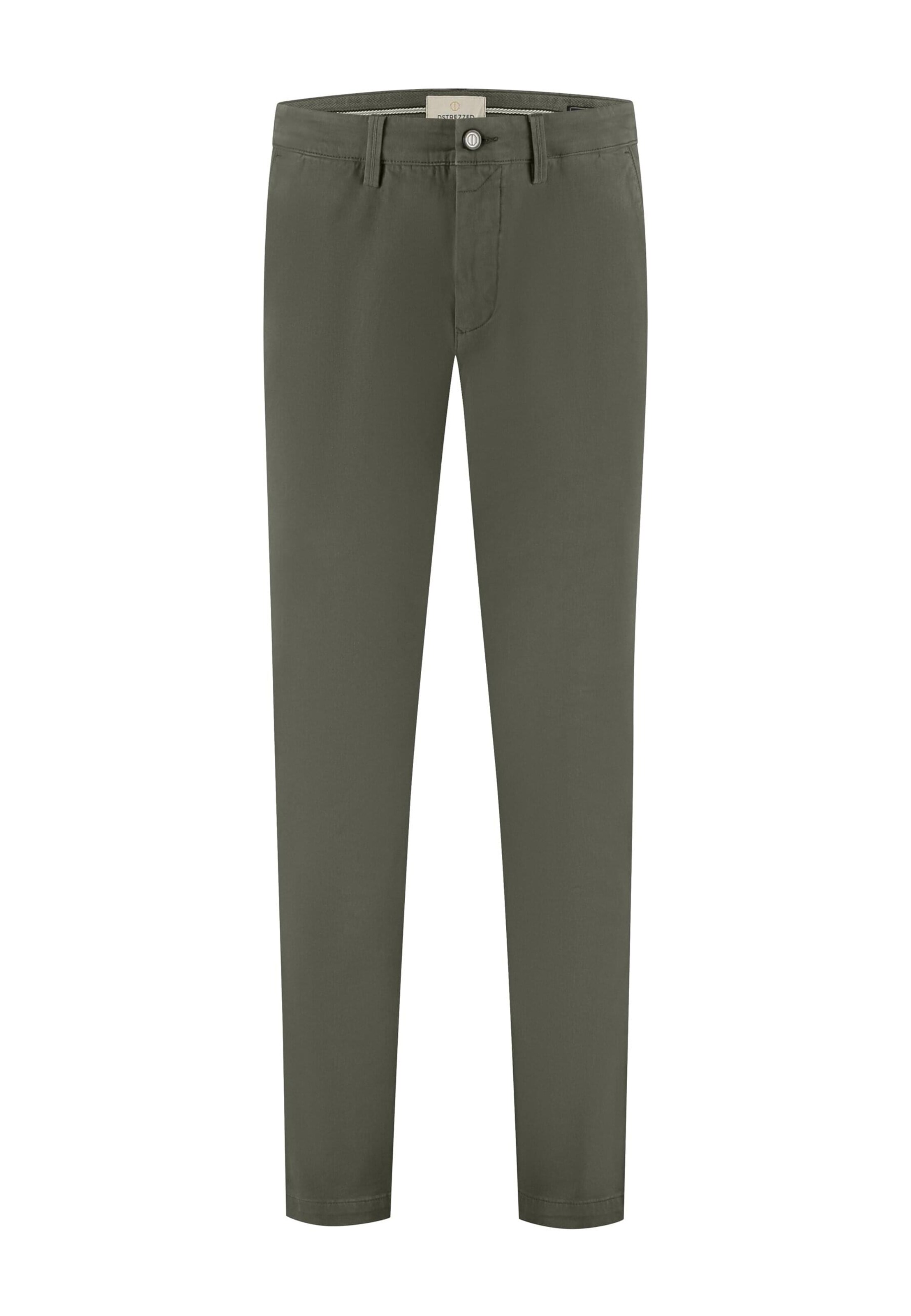 regular Pantaloni chino 'Marlon' di Dstrezzed in verde: frontale