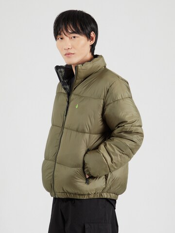 Veste d’hiver 'Zephyr' Volcom en vert : devant