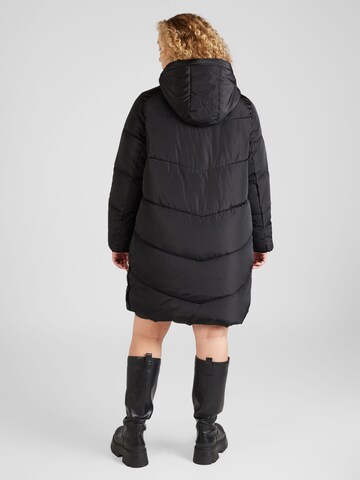 Vero Moda Curve Vinterfrakke 'VMChalsey' i sort