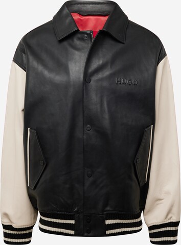 HUGO Between-Season Jacket 'Lugos' in Black: front