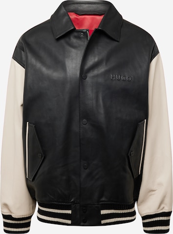 HUGO Red - Chaqueta de entretiempo 'Lugos' en negro: frente