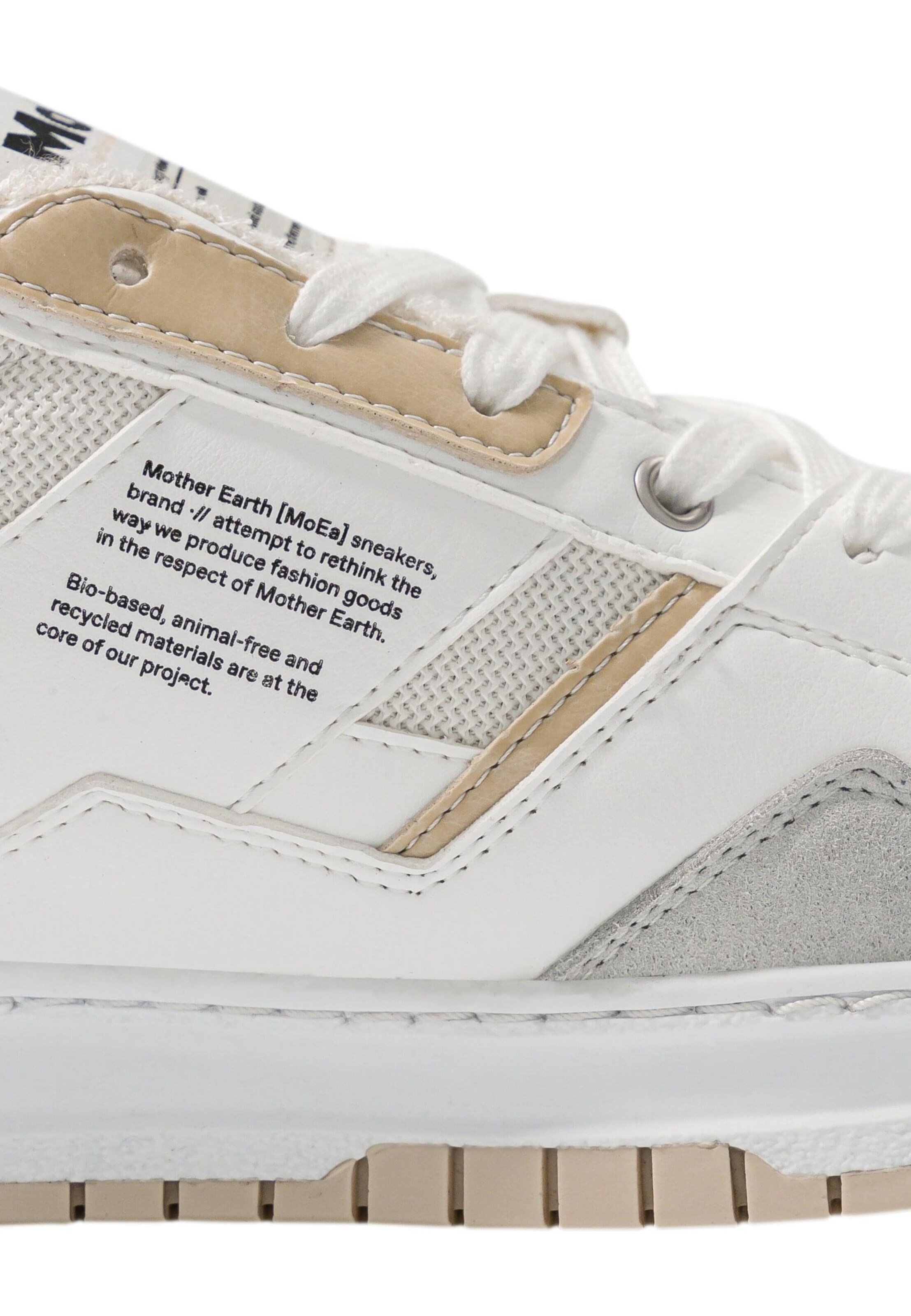 Sneaker bassa 'Gen2 - Corn' di MoEa in bianco