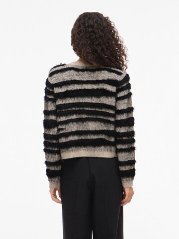 VILA Πλεκτή ζακέτα 'VIAlda' σε μπεζ