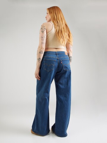 Wide leg Jeans '318' de la Levi's® Plus pe albastru