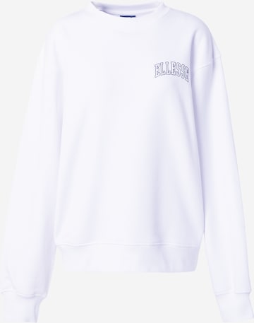 ELLESSE Sweatshirt 'Gallian' in Wit: voorkant