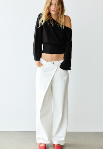 Pull&Bear Pulóver - fekete