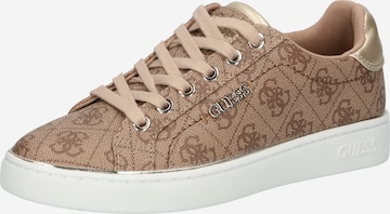 GUESS Platform trainers 'Beckie' in Beige: front