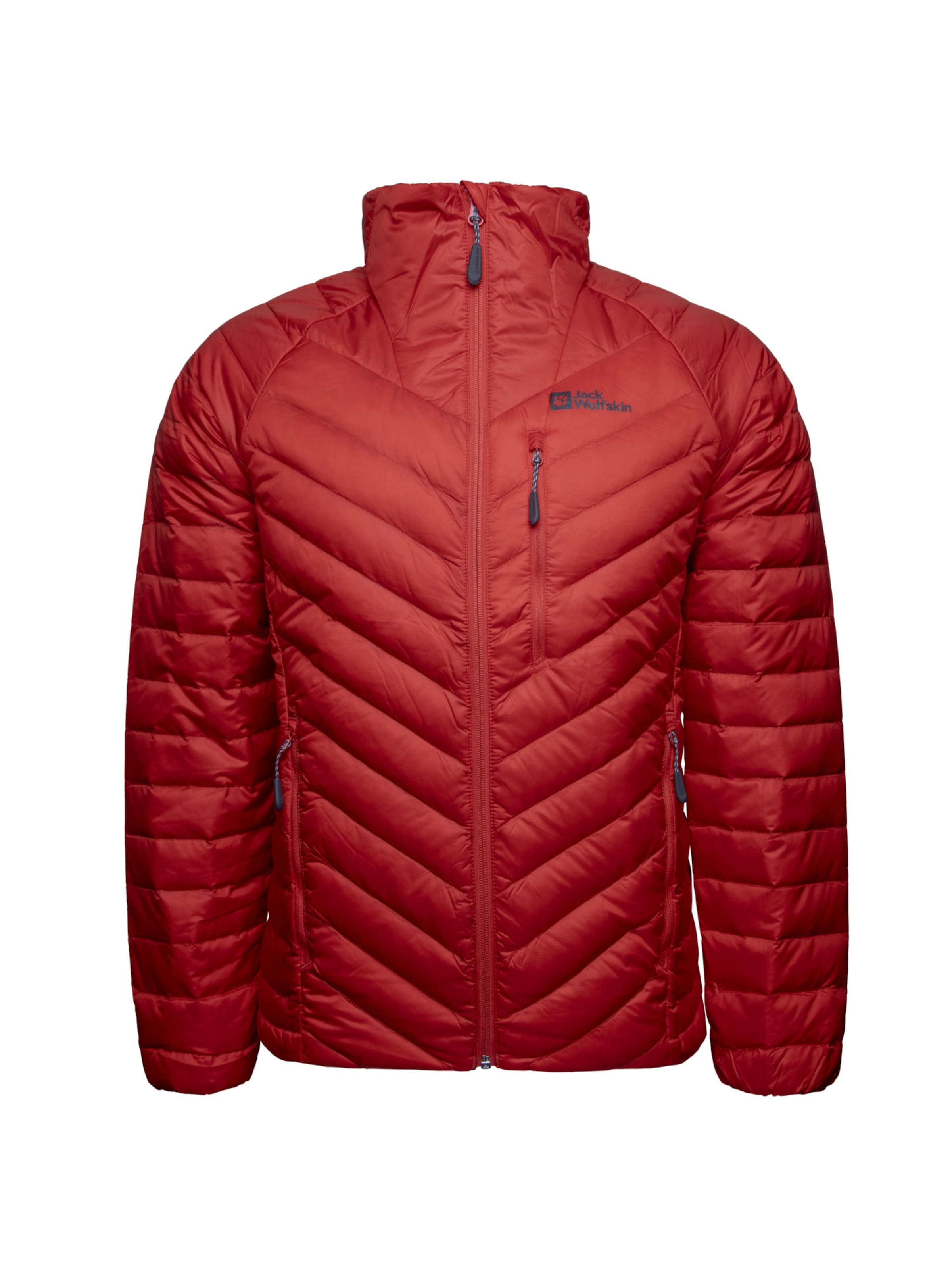 JACK WOLFSKIN - Casaco de inverno em vermelho: frente