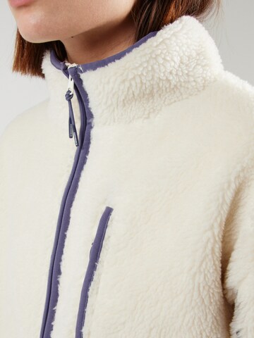 Veste en polaire CONVERSE en beige