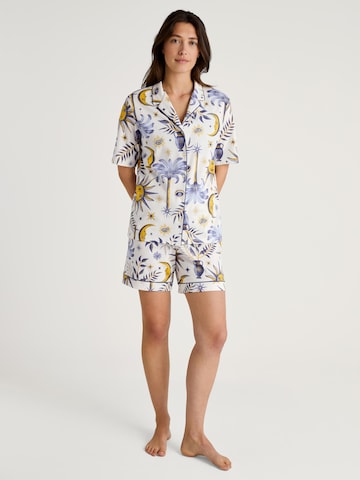 CALIDA Schlafshirt 'Amalfi Journey'‌‌‌‌‌‌‌‌‌ in Beige