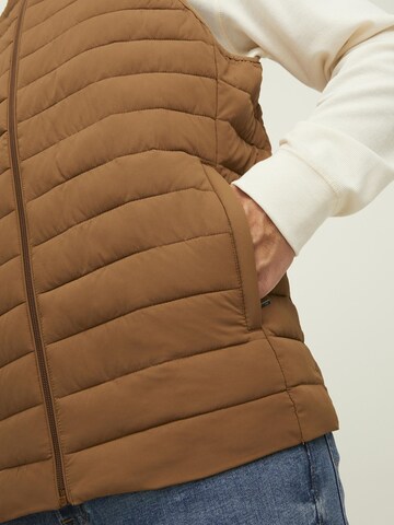 JACK & JONES Bodywarmer in Bruin