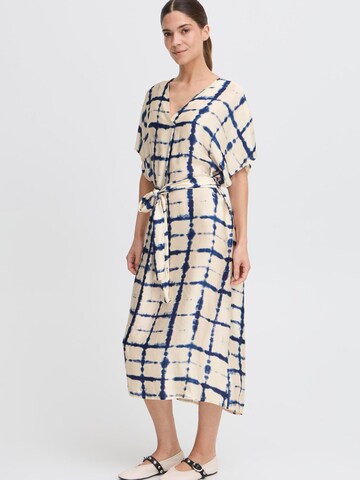 PULZ Jeans Jurk 'PZElani' in Wit: voorkant