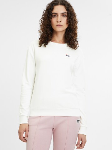 FILA Sweatshirt 'BANTIN' in Weiß: predná strana