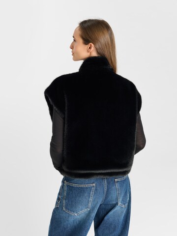 Gilet 'FAUVE' Le Temps Des Cerises en noir