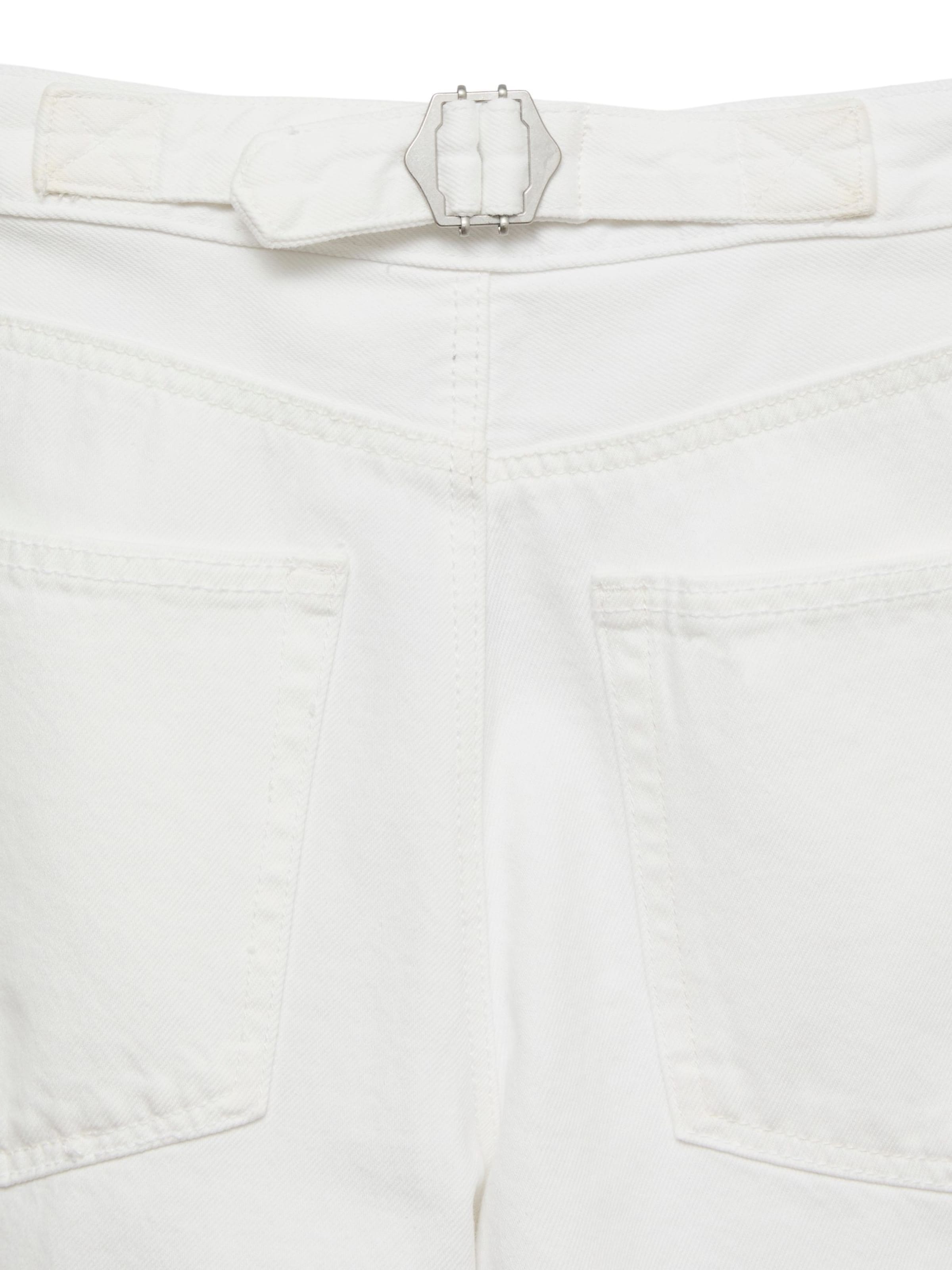 Wide leg Jeans 'VMZelda' di VERO MODA in bianco