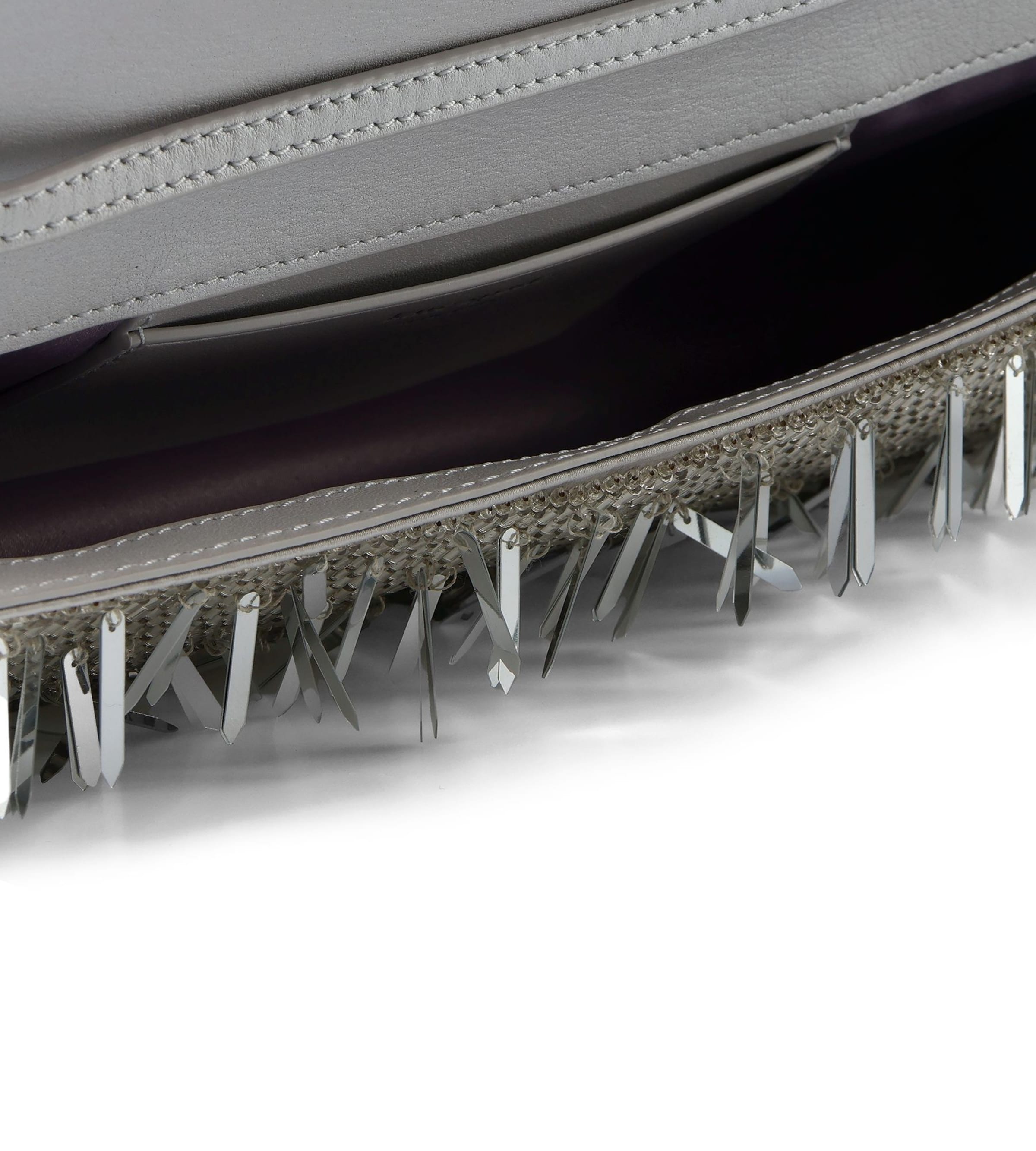 Borsa a spalla 'Deco' di Kate Spade in argento