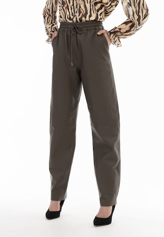 Loosefit Pantalon faina en marron